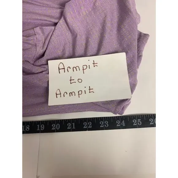 Polo Shirts Purple & Lavender Preppy Golf Causal Mens SZ L - Picture 5 of 9